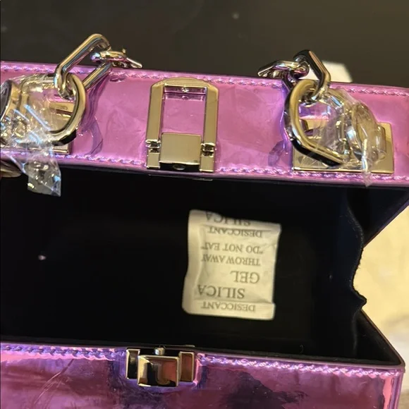 LIKE NEW Brandon Blackwood Purple Women's mini Bag - Picture 4 of 7